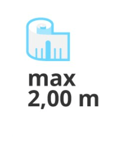 Max 2.00 m
