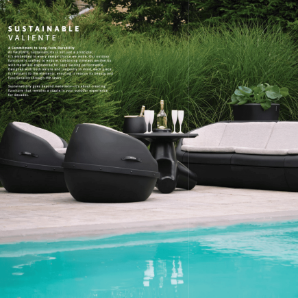 Coussins pour salon de jardin lounge VALIENTE– Classic Sofa Set