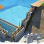 Blocs polystyrène haute densité STYRAQUA pour construction de piscine - lot de 8