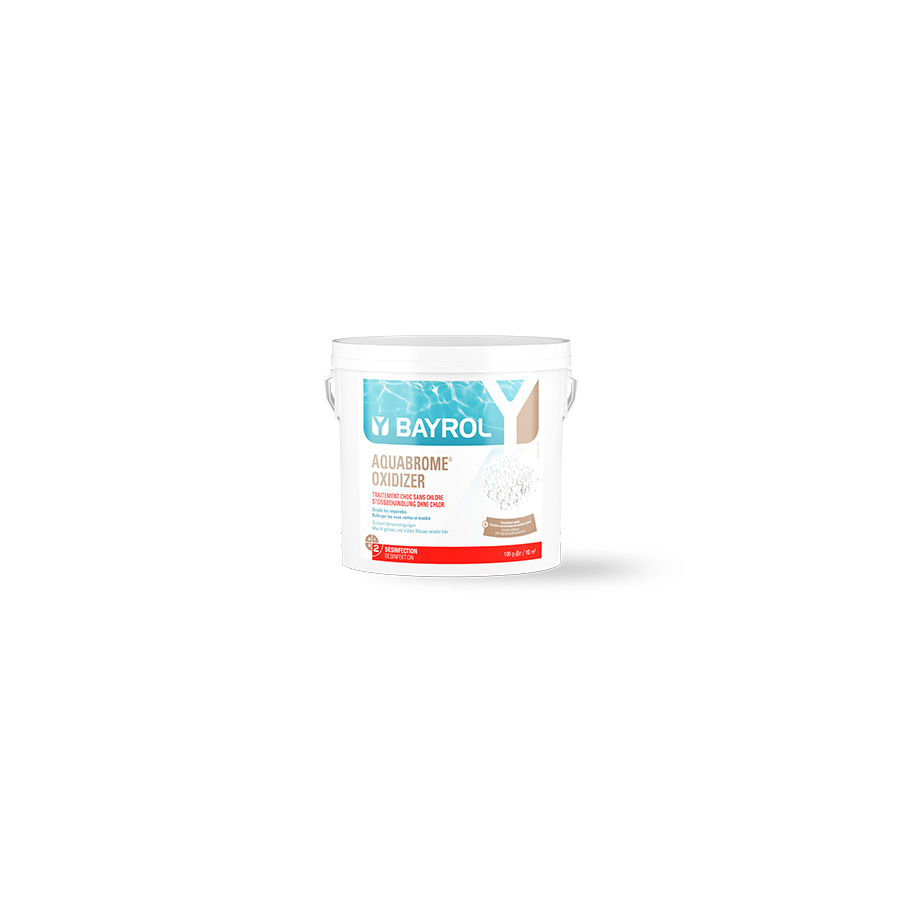 Granulés de brome Aquabrome® Oxidizer 5 kg Bayrol – Traitement choc rapide pour une eau cristalline et saine Granulés de brome Aquabrome® Oxidizer 5 kg Bayrol – Traitement choc rapide pour une eau cristalline et saine