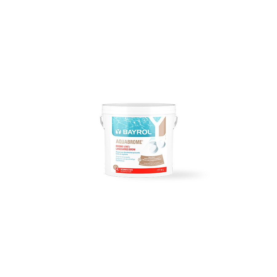Pastilles de brome Aquabrome® 5 kg Bayrol – Désinfection longue durée sans odeur de chlore Pastilles de brome Aquabrome® 5 kg Bayrol – Désinfection longue durée sans odeur de chlore