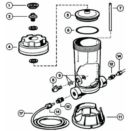 Chlorinateurs / Brominateurs By-Pass HAYWARD