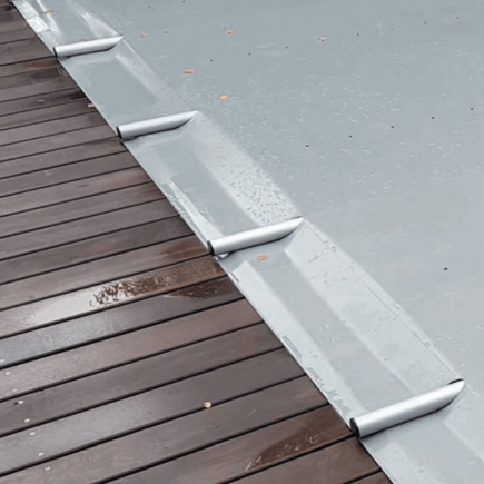 Bâche à Barres Classique de Sécurité 4 saisons 6m x 4m