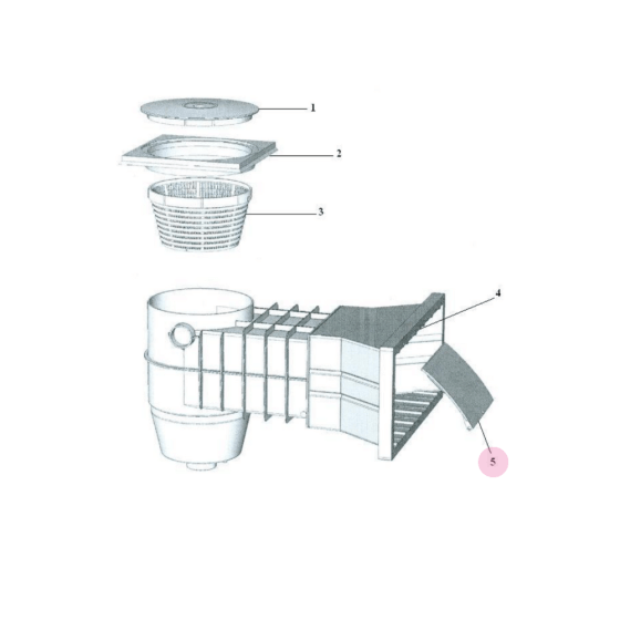 Volet Skimmer à Clipser – Pour Skimmers WELTICO