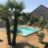 Piscine bois MINI DETENTE 4 x 2.50 m - prête à plonger