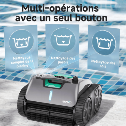 Robot électrique sans fil C1 Pro WYBOT