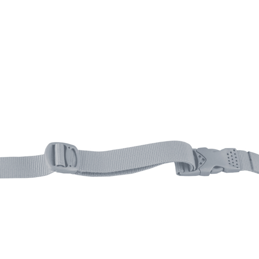 Boucle anti-soulèvement sur paroi avec lanière – ABRIBLUE gris clair