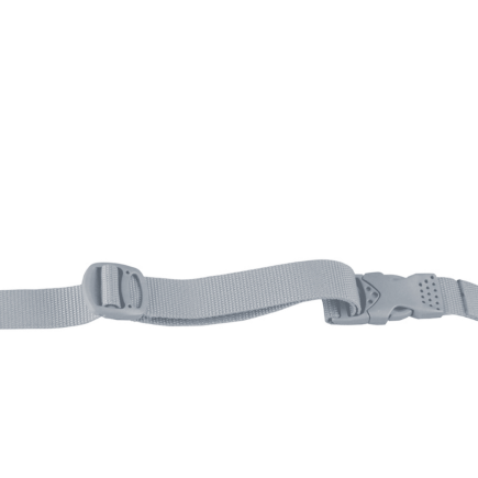 Boucle anti-soulèvement sur paroi avec lanière – ABRIBLUE gris clair