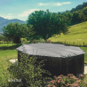 DESTOCKAGE - Bâche à Barres Hors-Sol Octogonale de Sécurité – 5,85 x 4,01 m