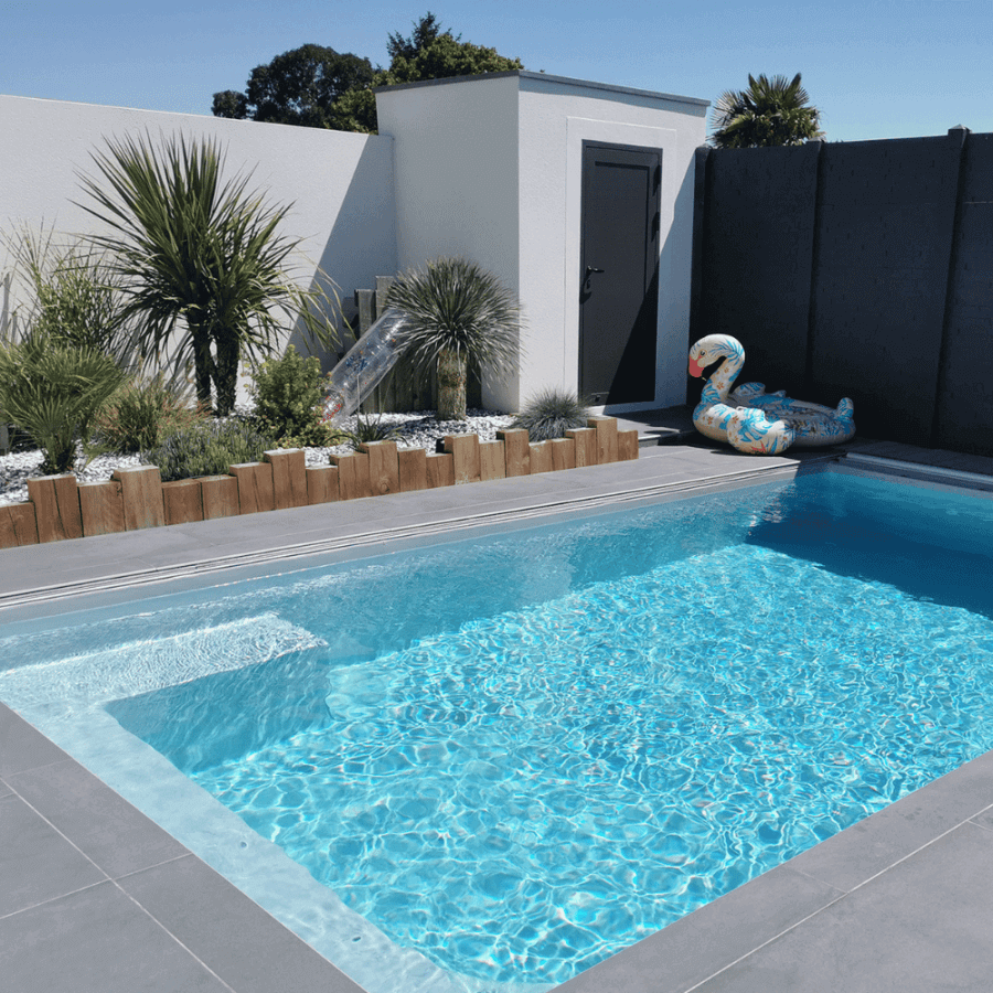 Liner 75/100 standard m² blanc