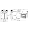Pompe de filtration HAYWARD modèle SUPER PUMP - VS à vitesse variable