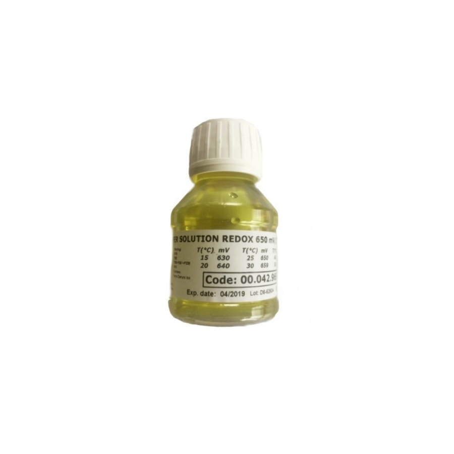 Solution tampon REDOX 650 mV – Flacon 60 ml Solution tampon REDOX 650 mV – Flacon 60 ml