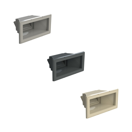 Skimmer 15L grande meurtrière pour piscine Béton ASTRAL STANDARD ralonge couleur Skimmer 15L grande meurtrière pour piscine Béton ASTRAL STANDARD ralonge couleur