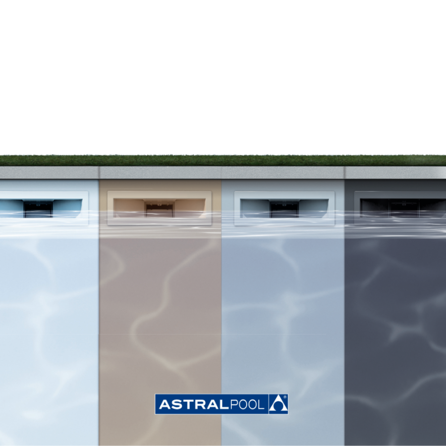 Skimmer 15L grande meurtrière pour piscine Liner ASTRAL PARKER easy color