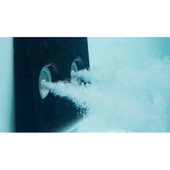 Détail jets hydromassage MSpa OSLO