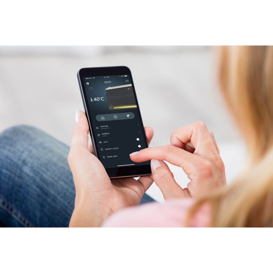 Application MSpa pour Spa OSLO 6 places