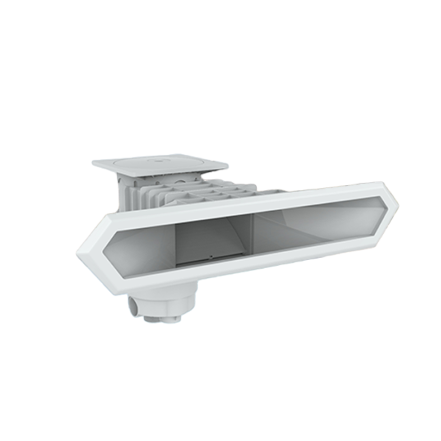 Skimmer miroir WELTICO WE-LINE A800 pour piscine blanc Skimmer miroir WELTICO WE-LINE A800 pour piscine blanc