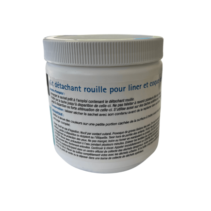 Kit détachant rouille pour piscine