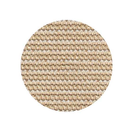 Pouf Flottant XL Coquillage – MX Home raphia zoom sur la matière