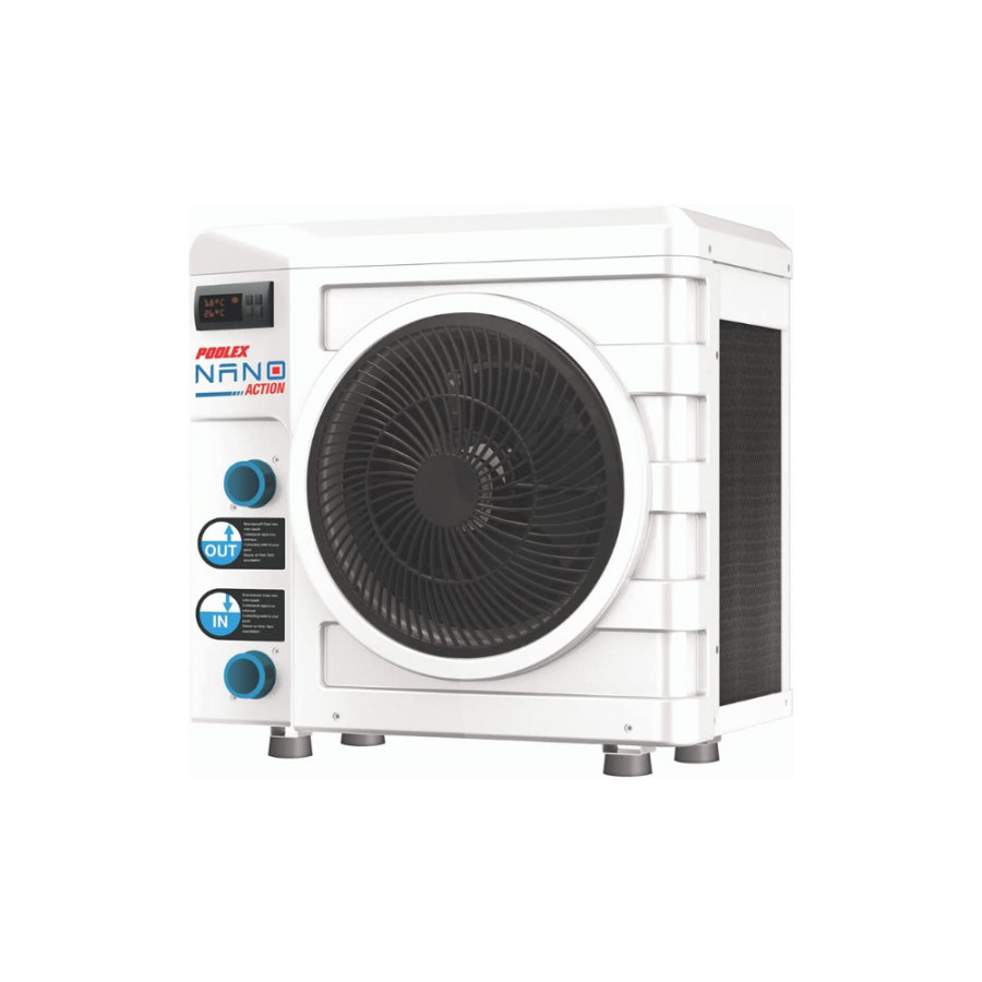 Pompe à chaleur NANO ACTION pour les petits bassin jusqu'à 35m3 petit modèle