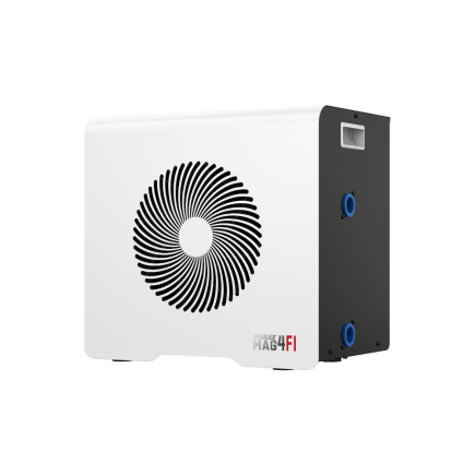 Pompe à chaleur Poolex Mag Full Inverter pour petit bassin de coté de l'autre coté