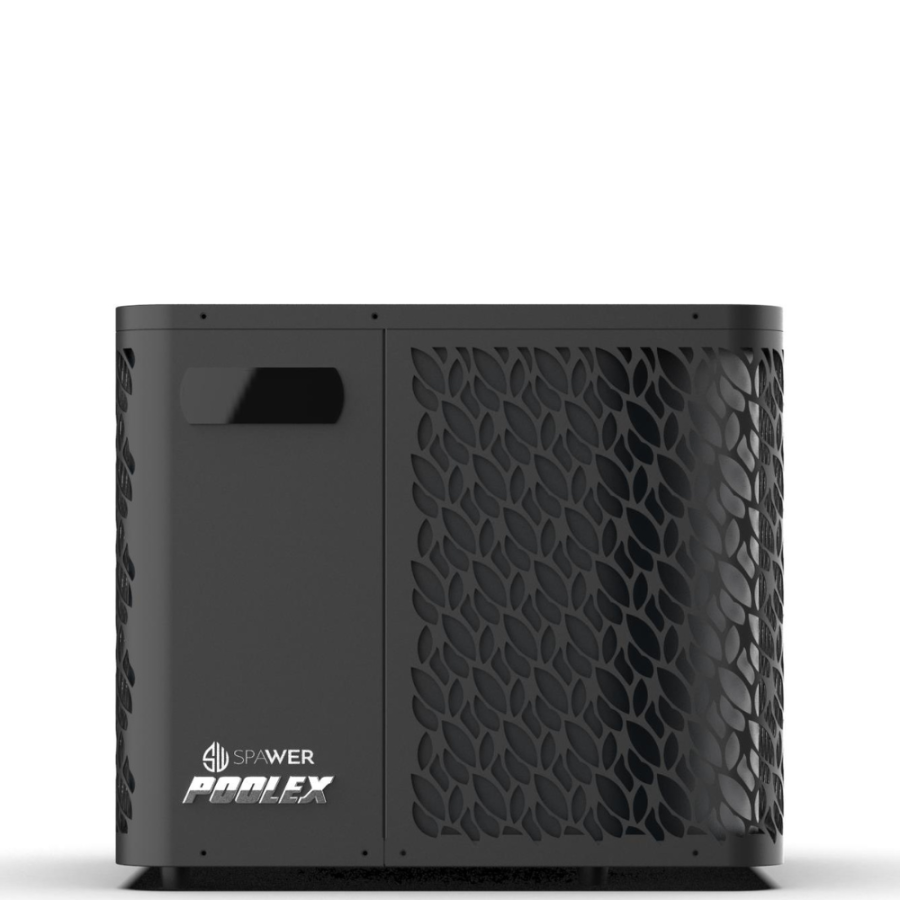 Pompe à chaleur pour spa Poolex Spawer O'Spa vu de face