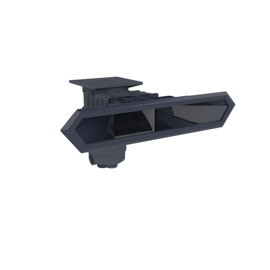 Skimmer miroir WELTICO WE-LINE A800 Anthracite