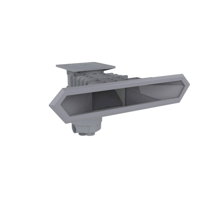 Skimmer miroir WELTICO WE-LINE A800 Gris