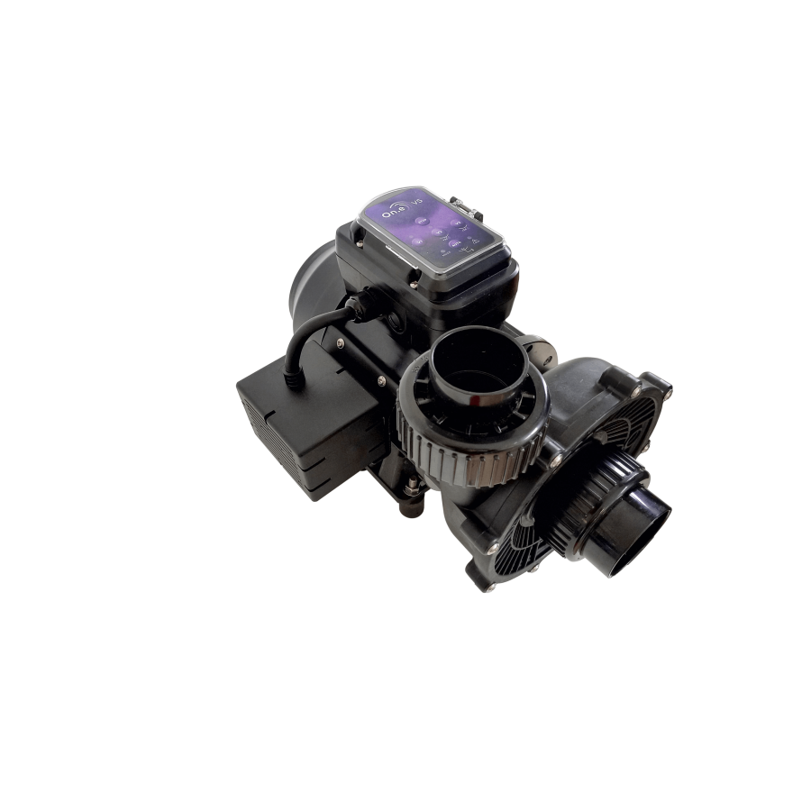 Pompe Solubloc VS On.e – pilotage Bluetooth, filtration piscine - vue de dessus