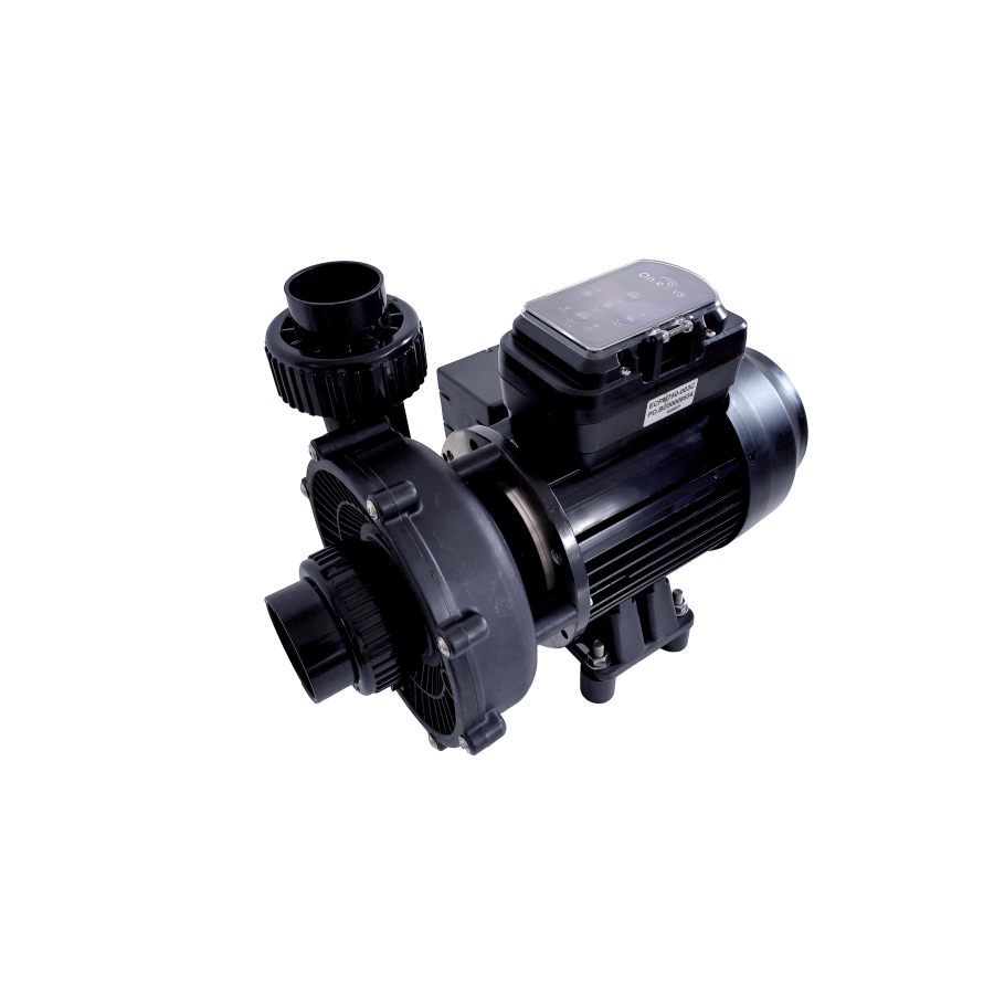 Pompe Solubloc VS On.e – pilotage Bluetooth, filtration piscine - vue latérale