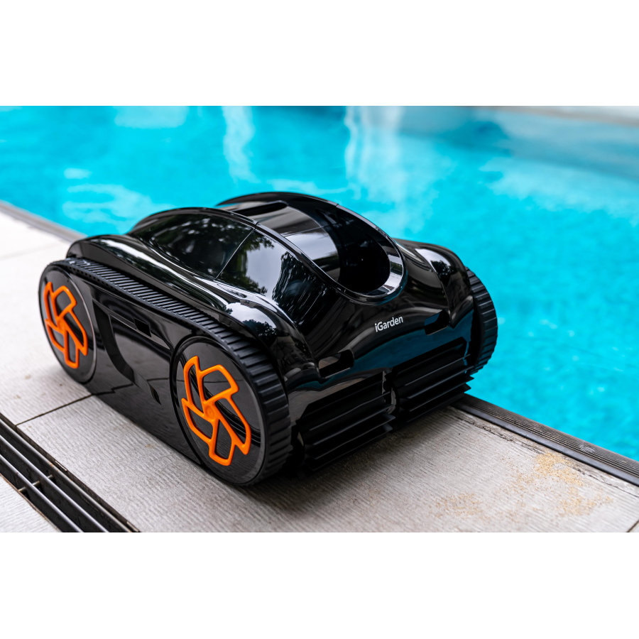 Robot piscine sans fil K25 – iGarden au bord de l'eau