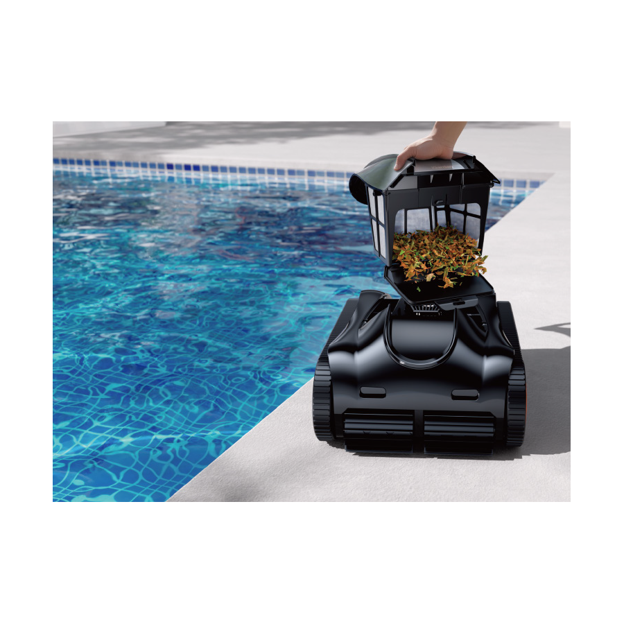 Robot piscine sans fil K25 – iGarden nettoyage panier