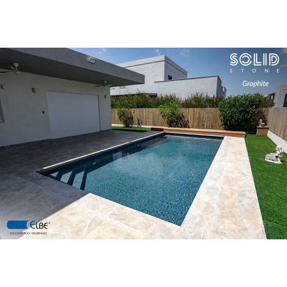 PVC Armé ELBE Solid Stone 3D 180/100 - 41,25m²