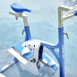 AQUABIKE / Vélo aquatique WR MAX athlétique en aluminium anodisé AQUABIKE / Vélo aquatique WR MAX athlétique en aluminium anodisé