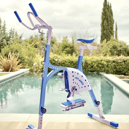 AQUABIKE / Vélo aquatique WR MAX athlétique en aluminium anodisé