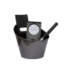 Kit accessoires pour Sauna en métal noir
