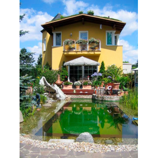 Piscine naturelle avec revêtement PVC armé ELBE Natural Classic sans chlore