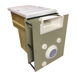 Mur filtrant complet GS14 MIROIR pour piscine jusqu'à 50m3