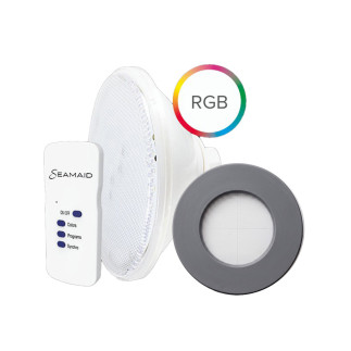 Kit Rénovation Lampe PAR56 RGB Ecoproof SEAMAID - Gris anthracite