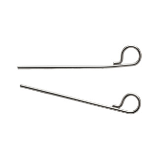 Lot de 10 Pitons sardine inox pour couverture