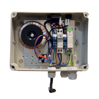 Coffret SIREM pour Volet hors-sol 24V AFDC mécanique + Contact sec SOFATEC