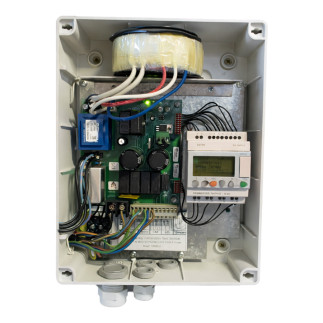 Coffret électrique pour moteur volet tubulaire 24V AFC automate inclus APF Pool