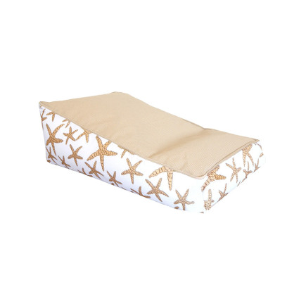 Bain de soleil flottant beige - Motifs étoile MX Home