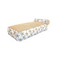 Bain de soleil flottant avec têtière beige MX Home Bain de soleil flottant avec têtière beige MX Home