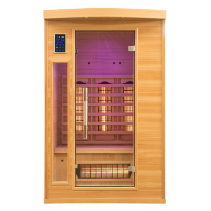 Sauna Infrarouges APOLLON 2 à 4 places - Technologie QUARTZ