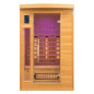 Sauna Infrarouges APOLLON 2 à 4 places - Technologie QUARTZ