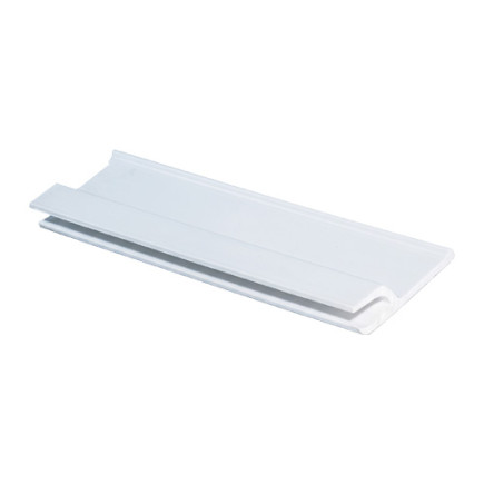 Profilé Hung horizontal PVC - Barre de 2 m - Construction piscine