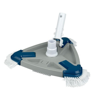 Balai triangulaire avec brosses ASTRALPOOL