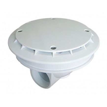 Bonde de fond avec grille standard ou anti-vortex – Modèle béton / liner