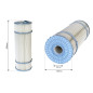 Cartouche de rechange pour skimfiltre WELTICO ELEGANCE A400 pour piscine